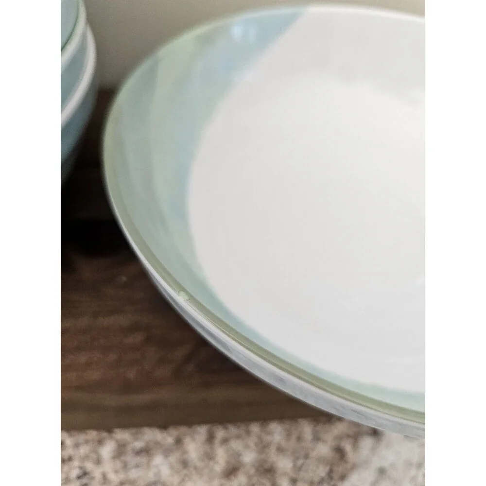 8 Nautica Home Melamine All Purpose Bowls Seafoam Blue Green